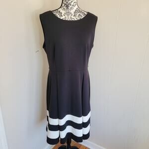 Calvin Klein Midi Fit & Flare Dress